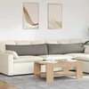 Sofa Pagalvės 2 pcs Tortora 145 x 40 cm audinys