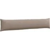 Sofa Pagalvės 2 pcs Taupe 200 x 40 cm audinys