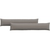 Sofa Pagalvės 2 pcs Tortora 200 x 40 cm audinys