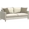 Sofa Pagalvės 2 pcs Taupe 45 x 45 cm audinys