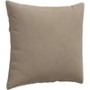 Sofa Pagalvės 2 pcs Taupe 45 x 45 cm audinys
