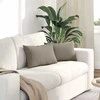 Sofa Pagalvės 2 pcs Taupe 50 x 30 cm audinys