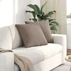 Sofa Pagalvės 2 pcs Taupe 50 x 50 cm audinys