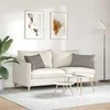 Sofa Pagalvės 2 pcs Tortora 60 x 40 cm audinys