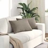 Sofa Pagalvės 2 pcs Taupe 60 x 40 cm audinys
