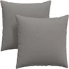 Sofa Pagalvės 2 pcs Tortora 60 x 60 cm audinys