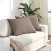Sofa Pagalvės 2 pcs Taupe 70 x 50 cm audinys