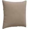 Sofa Pagalvės 2 pcs Taupe 80 x 80 cm audinys