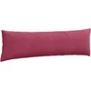 Sofa Pagalvės 2 pcs Vyno raudona 145 x 40 cm Kordūrinis audinys