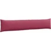Sofa Pagalvės 2 pcs Vyno raudona 200 x 40 cm Kordūrinis audinys