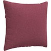 Sofa Pagalvės 2 pcs Vyno raudona 45 x 45 cm audinys