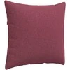 Sofa Pagalvės 2 pcs Vyno raudona 45 x 45 cm audinys