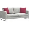 Sofa Pagalvės 2 pcs Vyno raudona 45 x 45 cm Kordūrinis audinys