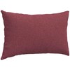 Sofa Pagalvės 2 pcs Vyno raudona 50 x 30 cm audinys