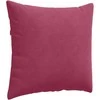 Sofa Pagalvės 2 pcs Vyno raudona 50 x 50 cm Kordūrinis audinys