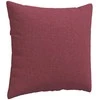 Sofa Pagalvės 2 pcs Vyno raudona 50 x 50 cm audinys