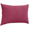 Sofa Pagalvės 2 pcs Vyno raudona 60 x 40 cm Kordūrinis audinys