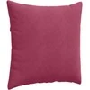 Sofa Pagalvės 2 pcs Vyno raudona 60 x 60 cm Kordūrinis audinys