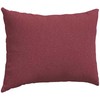 Sofa Pagalvės 2 pcs Vyno raudona 70 x 50 cm audinys