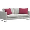 Sofa Pagalvės 2 pcs Vyno raudona 70 x 50 cm Kordūrinis audinys