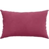 Sofa Pagalvės 2 pcs Vyno raudonumo 50 x 30 cm
