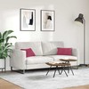 Sofa Pagalvės 2 pcs Vyno raudonumo 50 x 30 cm