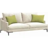 Sofa Pagalvės 2 vnt. audinys Šviesiai žalia 60 x 40 cm