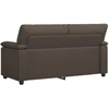Sofa Pilka 171 x 85 x 93 cm Dirbtinė oda