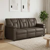 Sofa Pilka 191 x 85 x 93 cm Dirbtinė oda