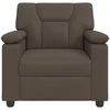 Sofa Pilka 91 x 85 x 93 cm Dirbtinė oda