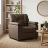 Sofa Pilka 91 x 85 x 93 cm Dirbtinė oda