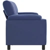 Sofa Policijos mėlyna 214 x 85 x 93 cm Aksomas