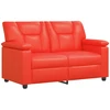 Sofa Raudona 151 x 85 x 93 cm Dirbtinė oda