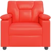 Sofa Raudona 91 x 85 x 93 cm Dirbtinė oda