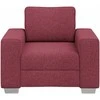 Sofa Kėdė Vyno raudona 100 cm audinys