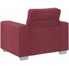 Sofa Kėdė Vyno raudona 100 cm audinys