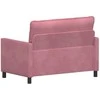 Sofa Rožinė 126 x 81 x 87,5 cm Aksomas