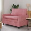 Sofa Rožinė 126 x 81 x 87,5 cm Aksomas
