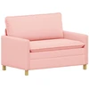 Sofa Rožinė 126 x 81 x 87,5 cm Audinys