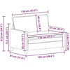 Sofa Rožinė 126 x 81 x 87,5 cm Audinys