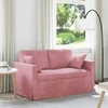 Sofa Rožinė 138 x 78 x 80 cm Aksomas