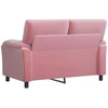 Sofa Rožinė 154 x 85 x 93 cm Aksomas