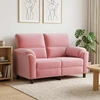 Sofa Rožinė 154 x 85 x 93 cm Aksomas