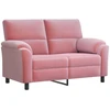 Sofa Rožinė 154 x 85 x 93 cm Aksomas