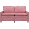 Sofa Rožinė 156 x 81 x 87,5 cm Aksomas