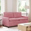 Sofa Rožinė 156 x 81 x 87,5 cm Aksomas