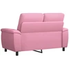 Sofa Rožinė 158 x 90 x 95 cm Audinys