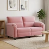 Sofa Rožinė 174 x 85 x 93 cm Aksomas