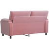Sofa Rožinė 174 x 85 x 93 cm Aksomas