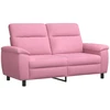 Sofa Rožinė 178 x 90 x 95 cm Audinys